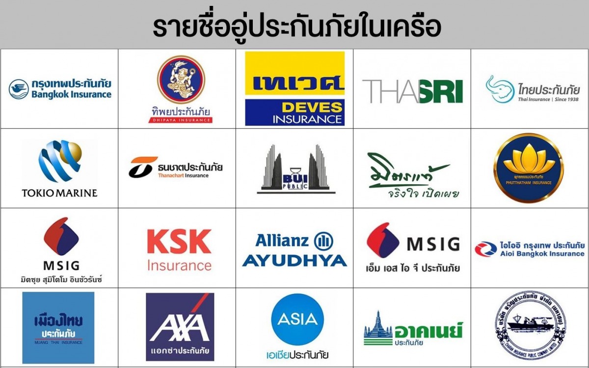ร้านรับเคลมกระจกรถอู่ประกันภัย
